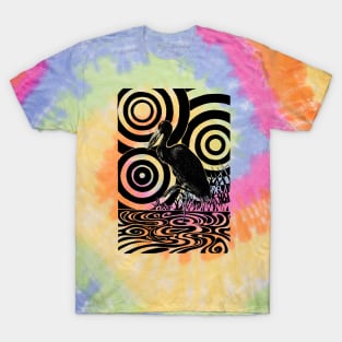 Psychedelic stork T-Shirt